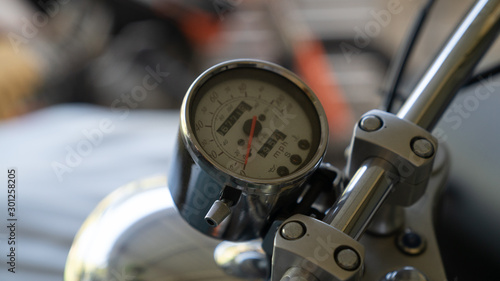 Motorcycle Speedometer © Collin Magargee