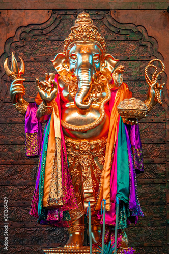 A Statue of Ganesha in Chiang Mai, Thailand