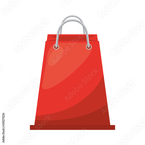 shopping bag paper marketing icon