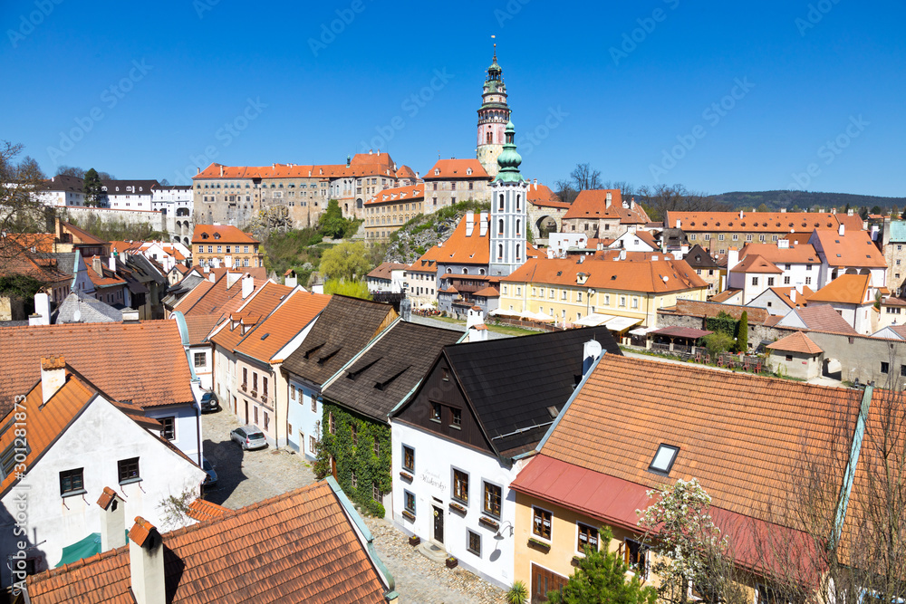 Čes Cesky Krumlov town (UNESCO), South Bohemia, Czech republic, Europe