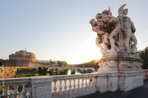 Castel Sant'Angelo in Rome, Lazio, Italy © danieleorsi