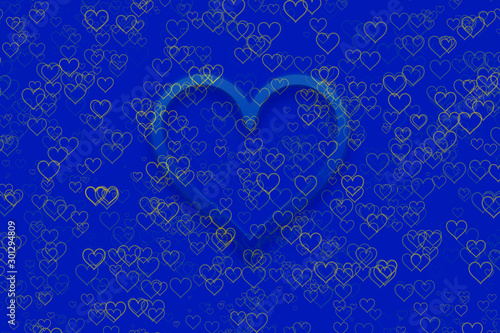 Heart beautiful background