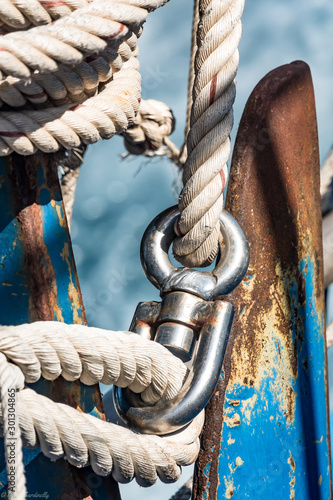 Boat rigs and ropes