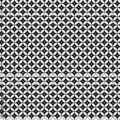 modern background seamless pattern for background black and white monochrome rounded