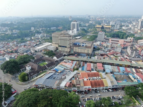  Kuching, Sarawak / Malaysia - November 8 2019: The buildings, landmarks and scenery of Kuching city, capital of Sarawak, Borneo island. Showing the famous landmarks in the Kuching city photo