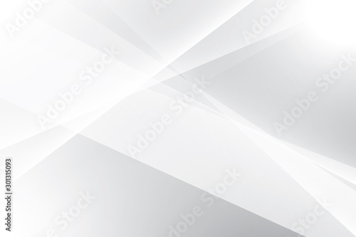 Abstract geometric white and gray color background. Vector  illustration.