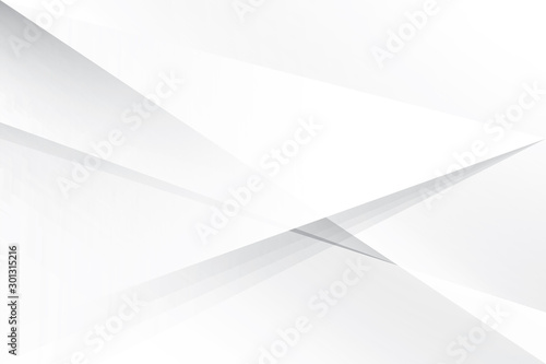 Abstract geometric white and gray color background. Vector, illustration.