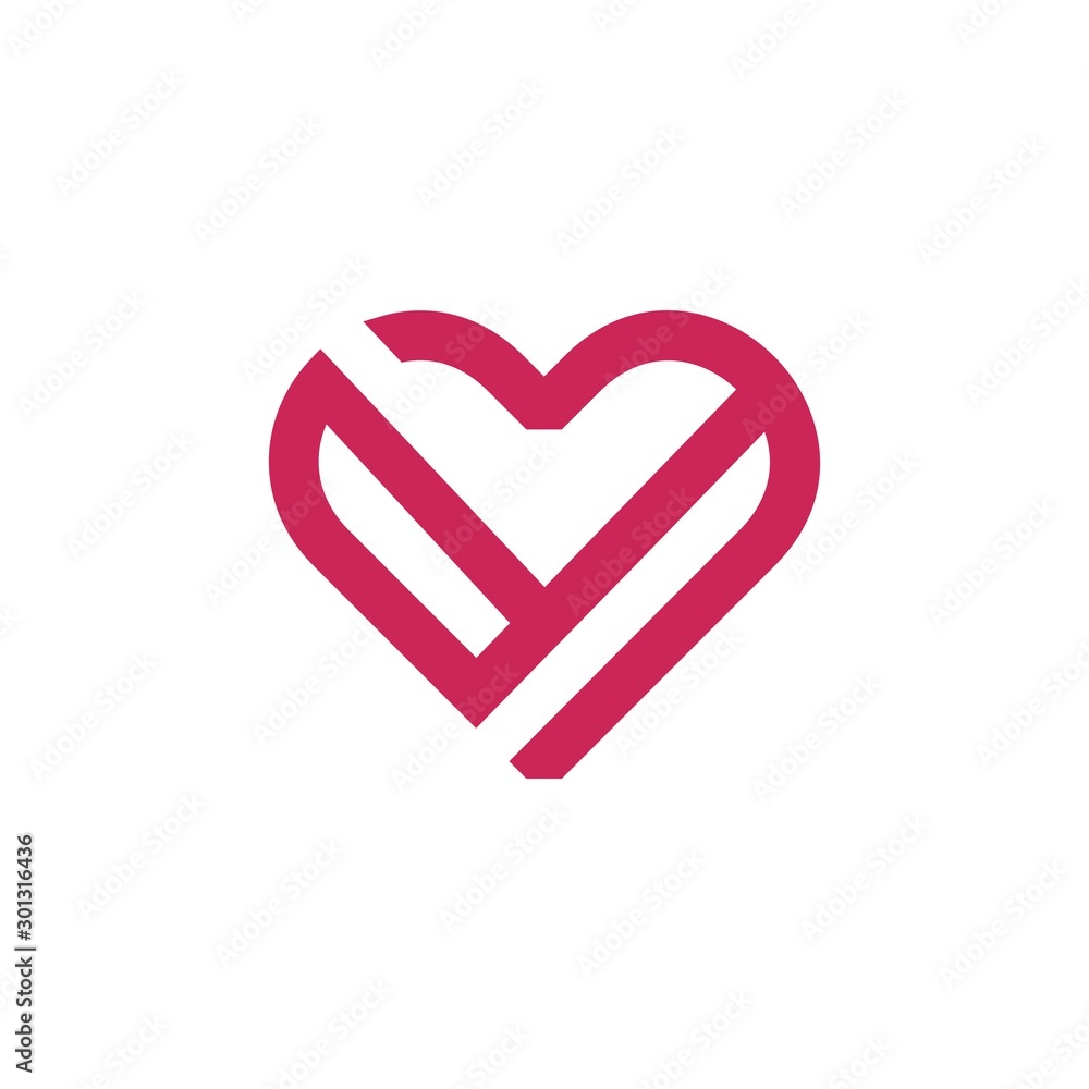 Letter Capital Y Loved Creative Modern Icon Logo Design Template Element Vector Letter Capital Y Loved Creative Modern Icon Logo Design Template Element Vector