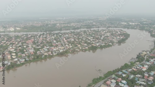  Kuching, Sarawak / Malaysia - November 8 2019: The buildings, landmarks and scenery of Kuching city, capital of Sarawak, Borneo island. Showing the famous landmarks in the Kuching city photo