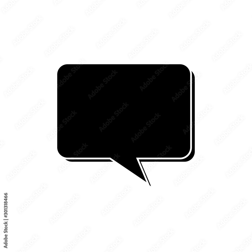 silhouette of speech bubble isolated icon vector illustration design silhouette of speech bubble isolated icon vector illustration design