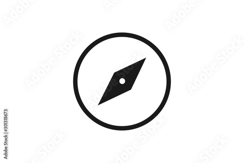 compass icon vector illustration