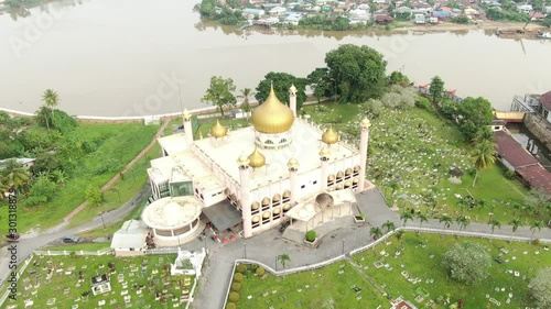  Kuching, Sarawak / Malaysia - November 8 2019: The buildings, landmarks and scenery of Kuching city, capital of Sarawak, Borneo island. Showing the famous landmarks in the Kuching city photo