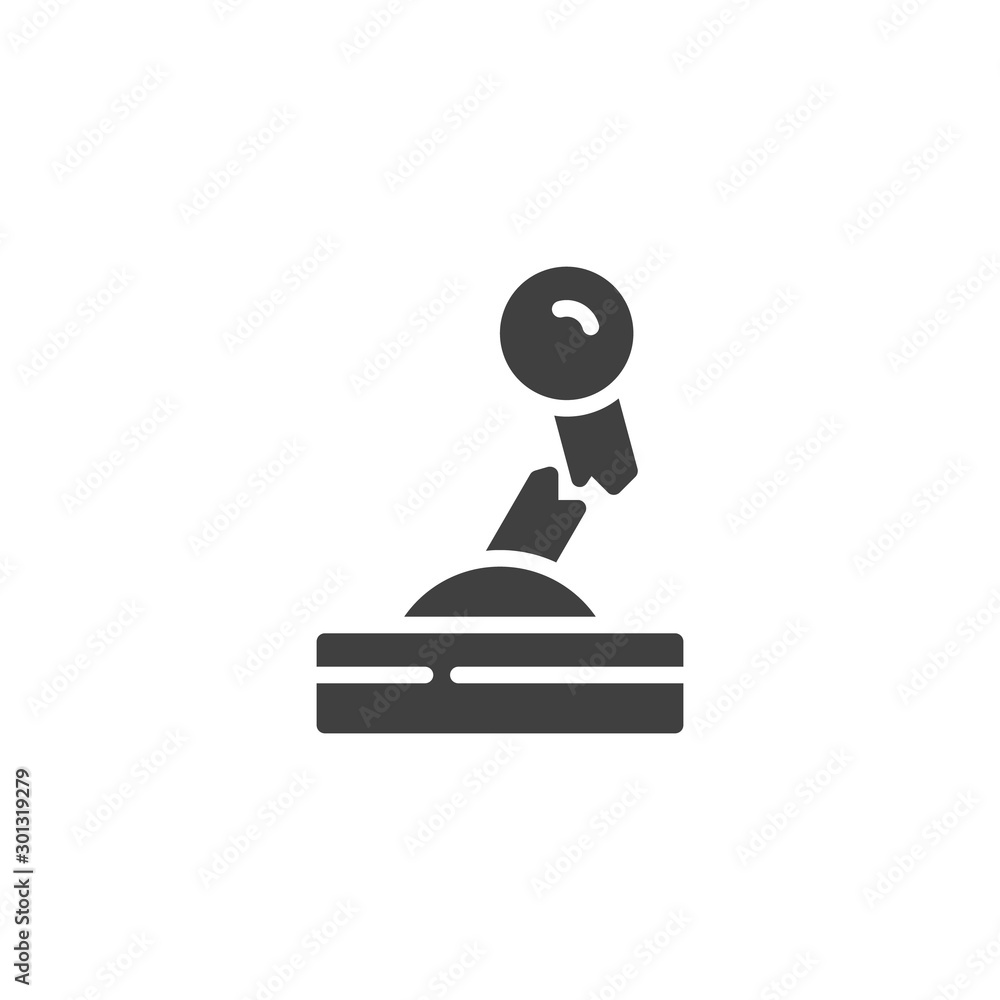 Broken control lever vector icon. filled flat sign for mobile concept and web design. Damaged lever glyph icon. Symbol, logo illustration. Vector graphics Broken control lever vector icon. filled flat sign for mobile concept and web design. Damaged lever glyph icon. Symbol, logo illustration. Vector graphics