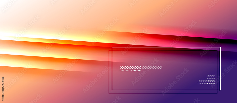 Fototapeta premium Trendy simple fluid color gradient abstract background with dynamic straight shadow line effect. Vector Illustration For Wallpaper, Banner, Background, Card, Book Illustration, landing page