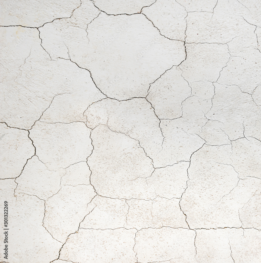 Fototapeta premium crack concrete wall or Cement wall background