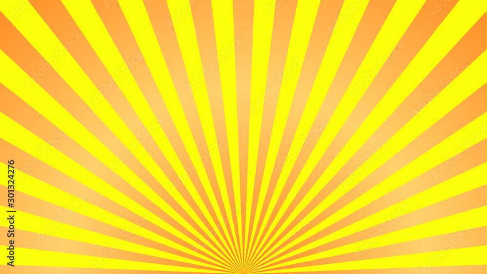 Sun rays background. Yellow orange radiate sun beam, burst effect. Sunbeam light flash boom. Template poster sale. Sunlight star, sunrise burst. Solar radiance glare, retro design. Vector illustration Sun rays background. Yellow orange radiate sun beam, burst effect. Sunbeam light flash boom. Template poster sale. Sunlight star, sunrise burst. Solar radiance glare, retro design. Vector illustration