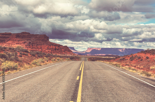 Road in prairie