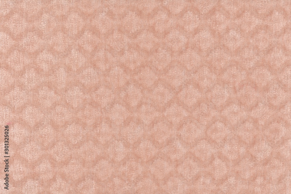 Fototapeta premium light pink fabric texture square pattern background