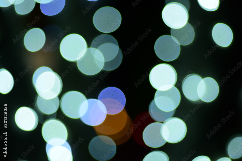 Blurry of Christmas lights Blurry of Christmas lights
