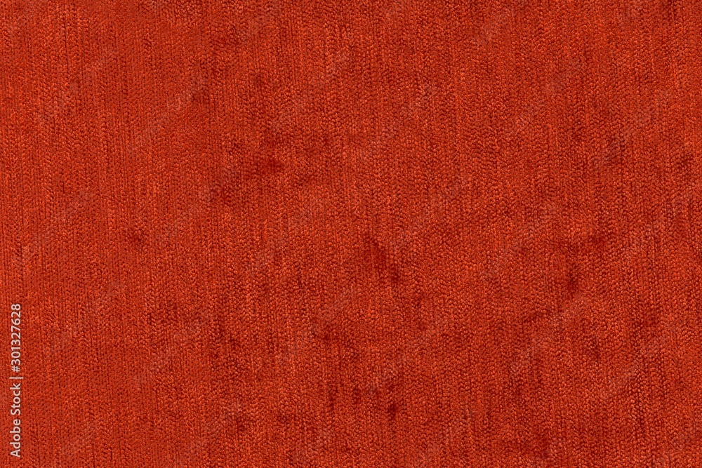 real organic red linen fabric texture background