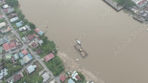  Kuching, Sarawak / Malaysia - November 8 2019: The buildings, landmarks and scenery of Kuching city, capital of Sarawak, Borneo island. Showing the famous landmarks in the Kuching city photo