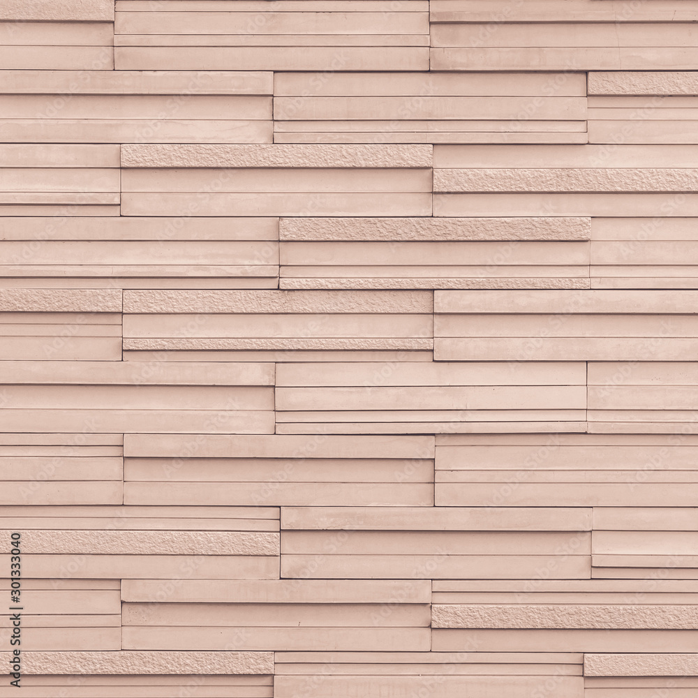 Obraz premium Granite tiled wall detailed pattern texture background in natural red brown