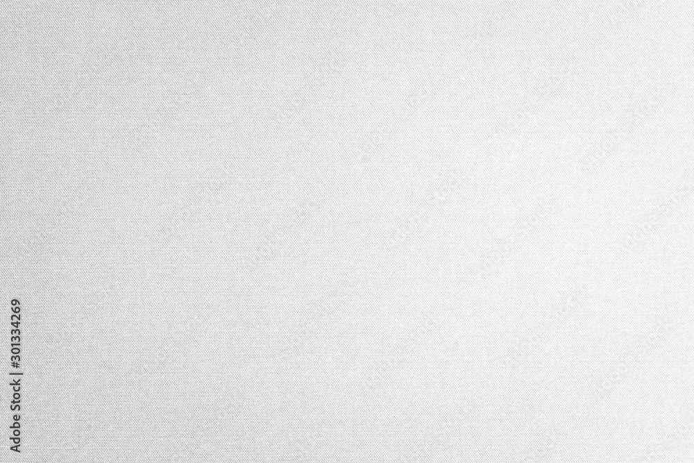 Fototapeta premium Silk cotton blended fabric wallpaper texture background in light white .