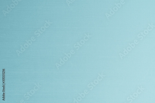 Blended cotton silk fabric wallpaper texture pattern background in light cyan tuquoise blue green color photo