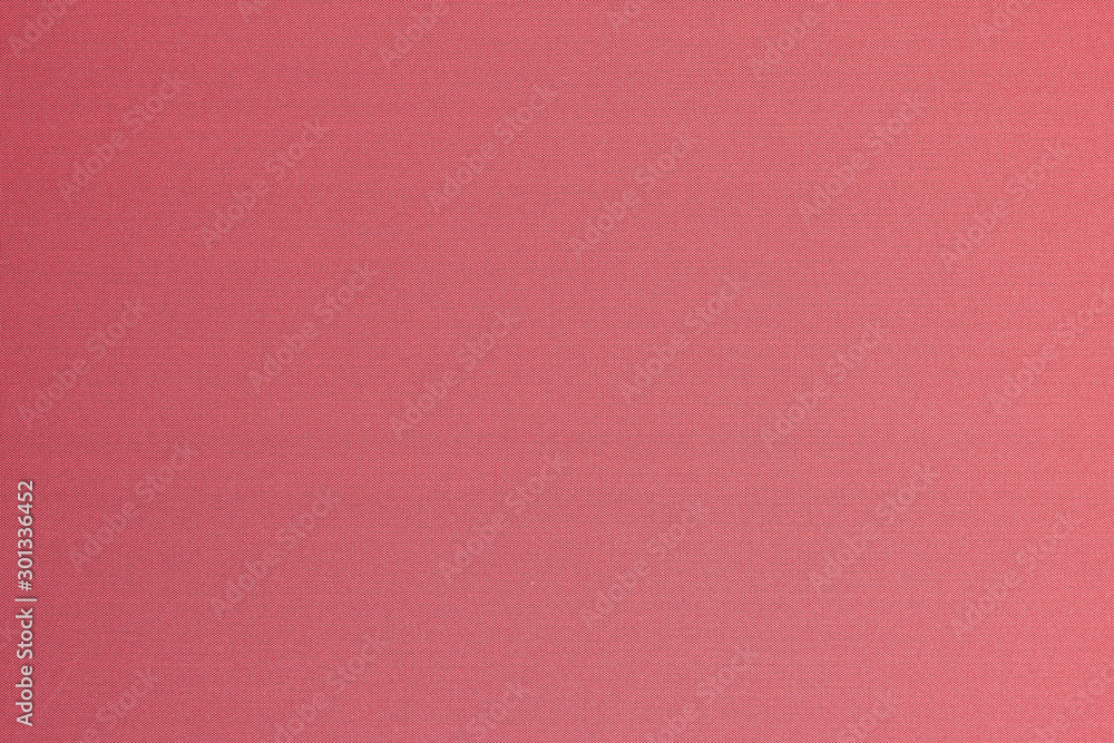 Fototapeta premium Red stain silk fabric cloth texture pattern background in red color tone
