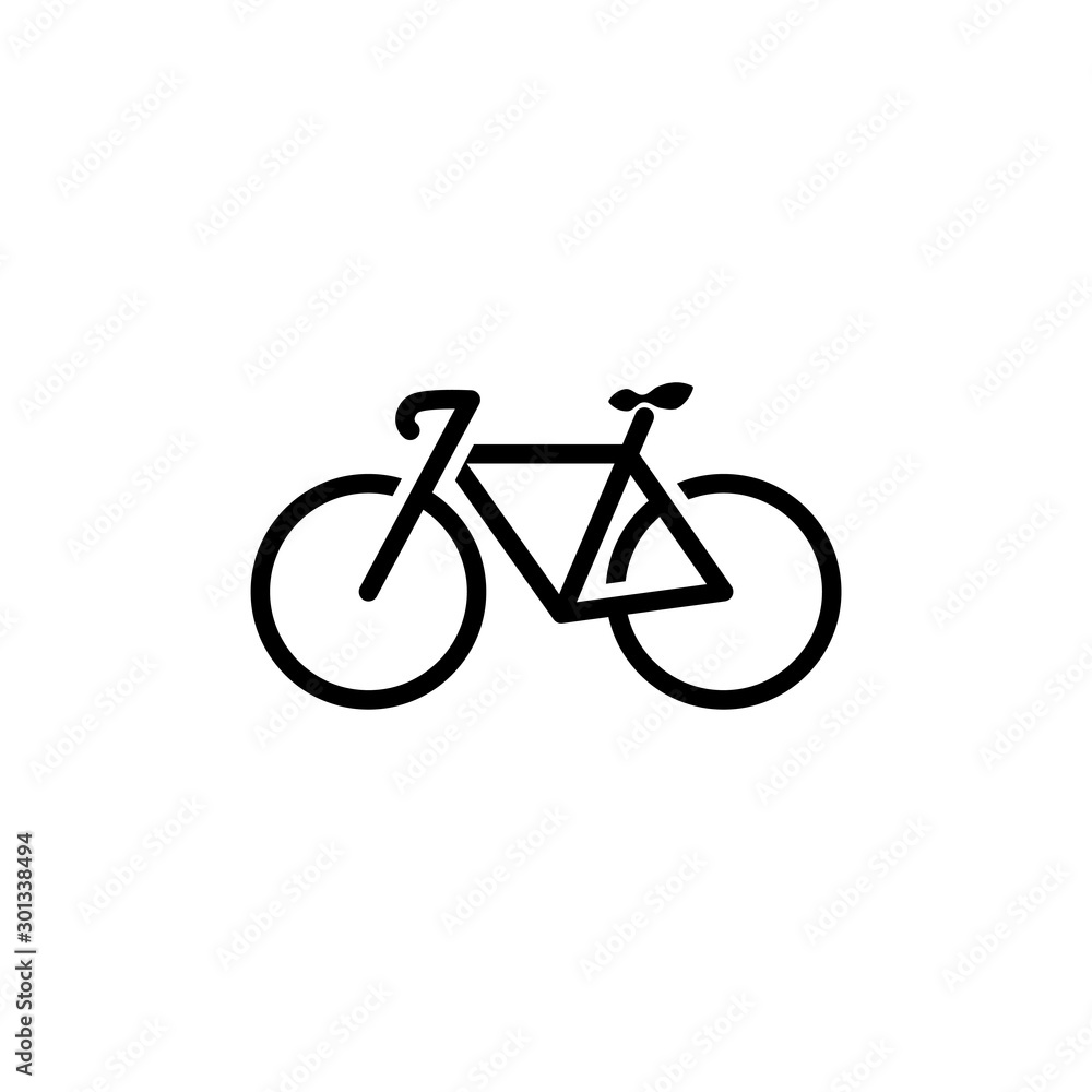 bicycle logo icon vector flat design bicycle logo icon vector flat design