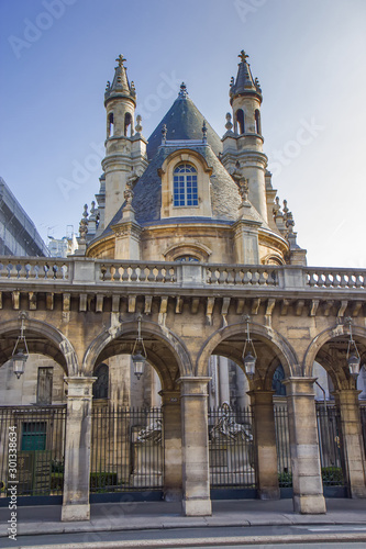 The Temple Protestant de l'Oratoire du Louvre in Paris