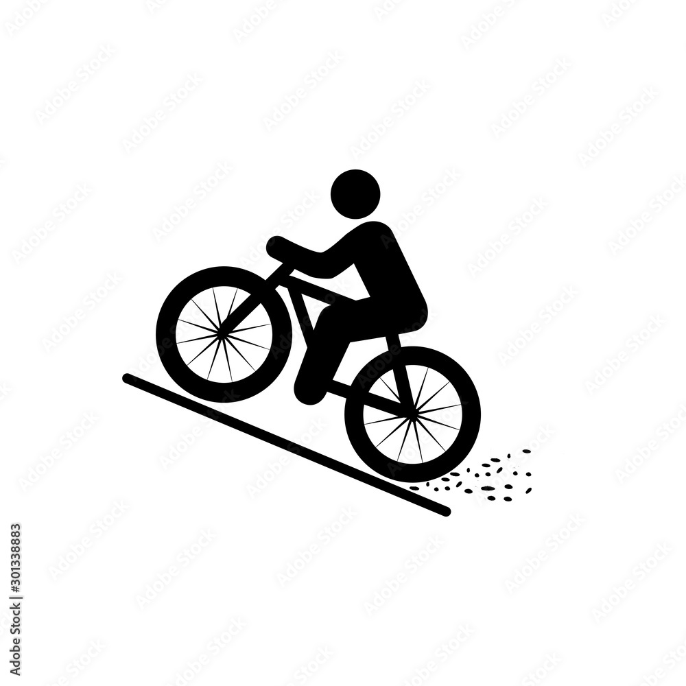 bicycle logo icon vector flat design bicycle logo icon vector flat design