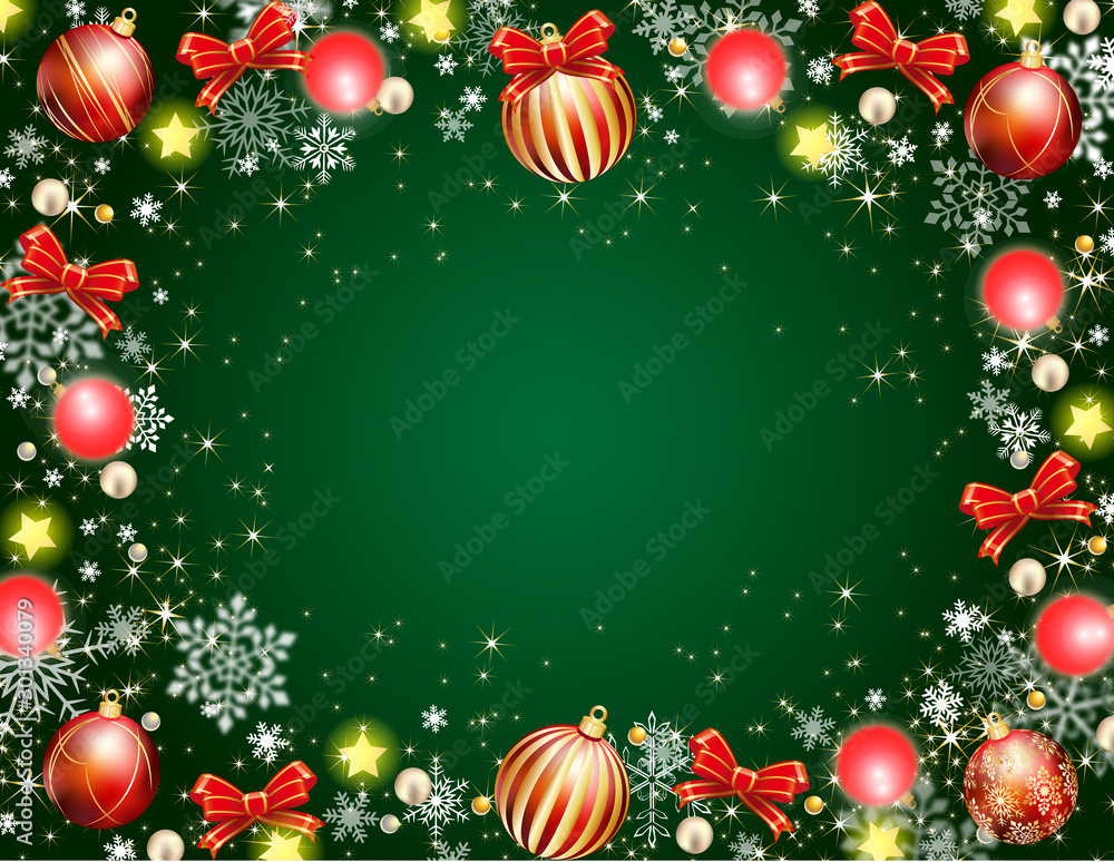 Naklejka premium Christmas background