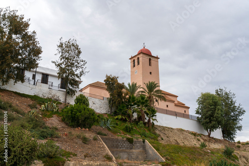 church tower of Bentarique (Spain)