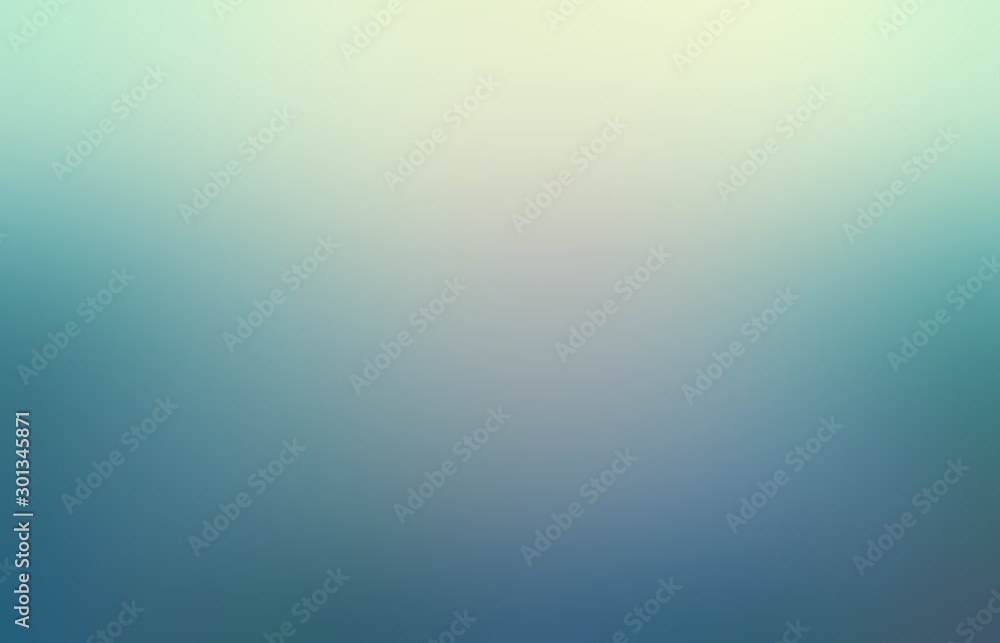 Simple turquoise muted background. Matte transition blurred texture. Magical low light and shade abstraction. 