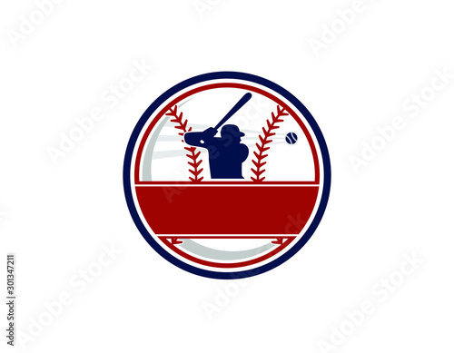 baseball emblem logo