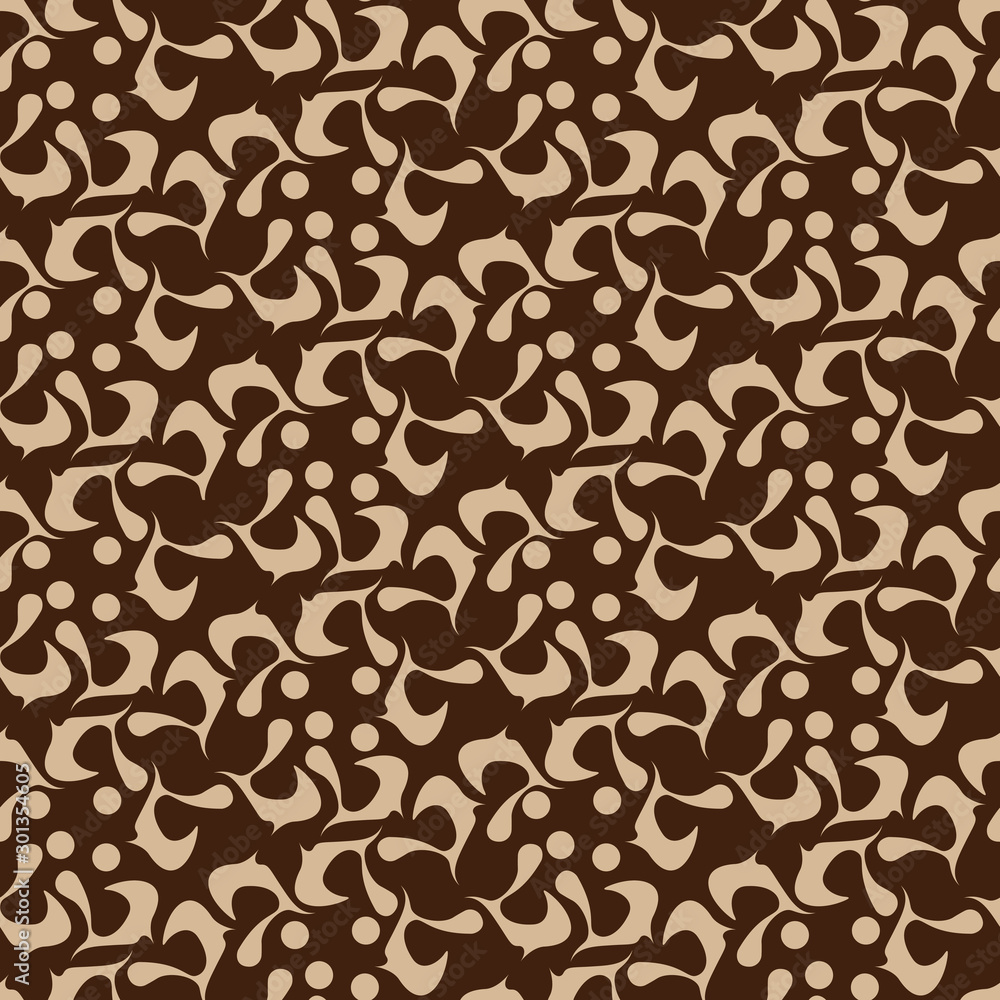 Japanese background. Seamless pattern.Vector. 和風パターン