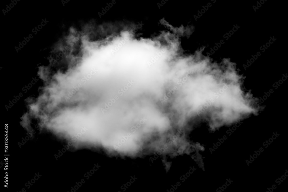 Textured Smoke,Abstract white,isolated on black background Textured Smoke,Abstract white,isolated on black background