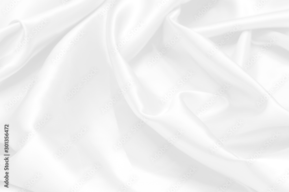 white fabric texture soft blur background