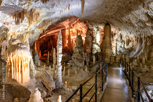 Postojna caves the longest cave system in europe can be found in slovenia jama photo