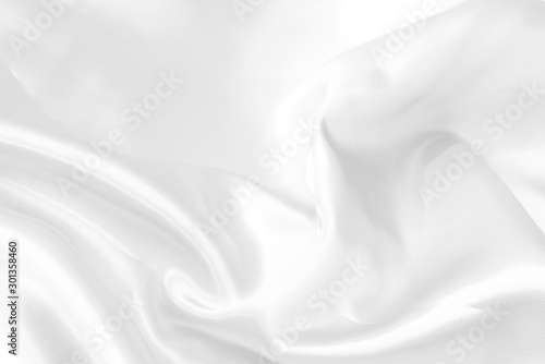 white satin fabric texture soft blur background