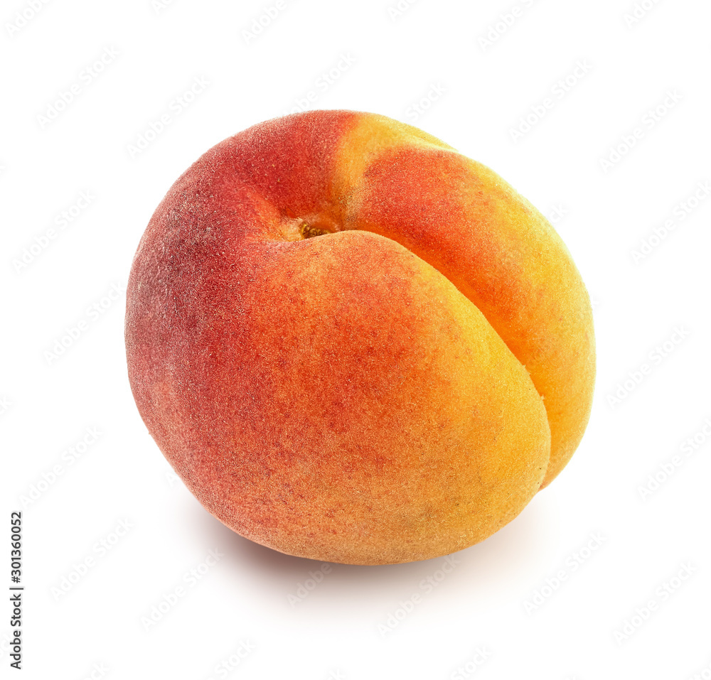 fresh ripe juicy bright apricot on a white background fresh ripe juicy bright apricot on a white background