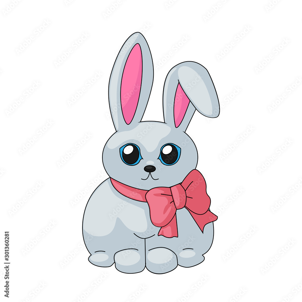 Fototapeta premium Cute bunny vector