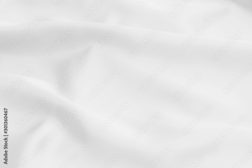 Fototapeta premium white satin fabric texture soft blur background