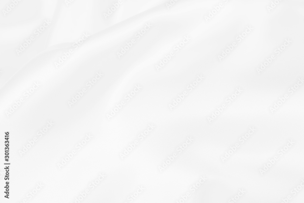 white satin fabric texture soft blur background