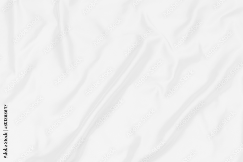 white satin fabric texture soft blur background