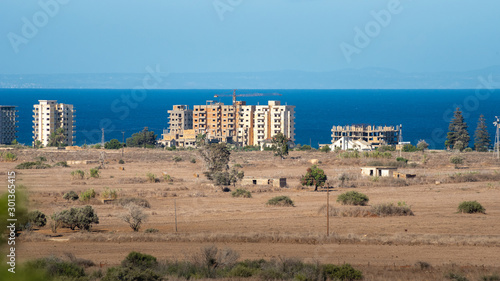 Cyprus Famagusta ghostcity Varosha at October 7, 2019 photo