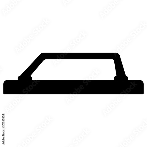 Concrete float Tool vector icon design