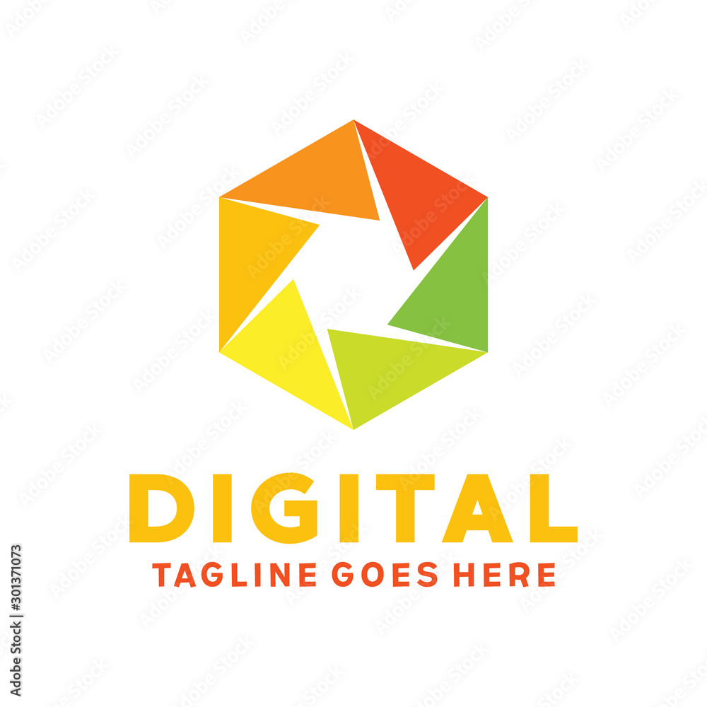 Digital Logo Design Inspiration For Business And Company