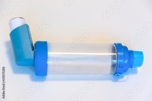 Asthma Reliever inhaler with spacer